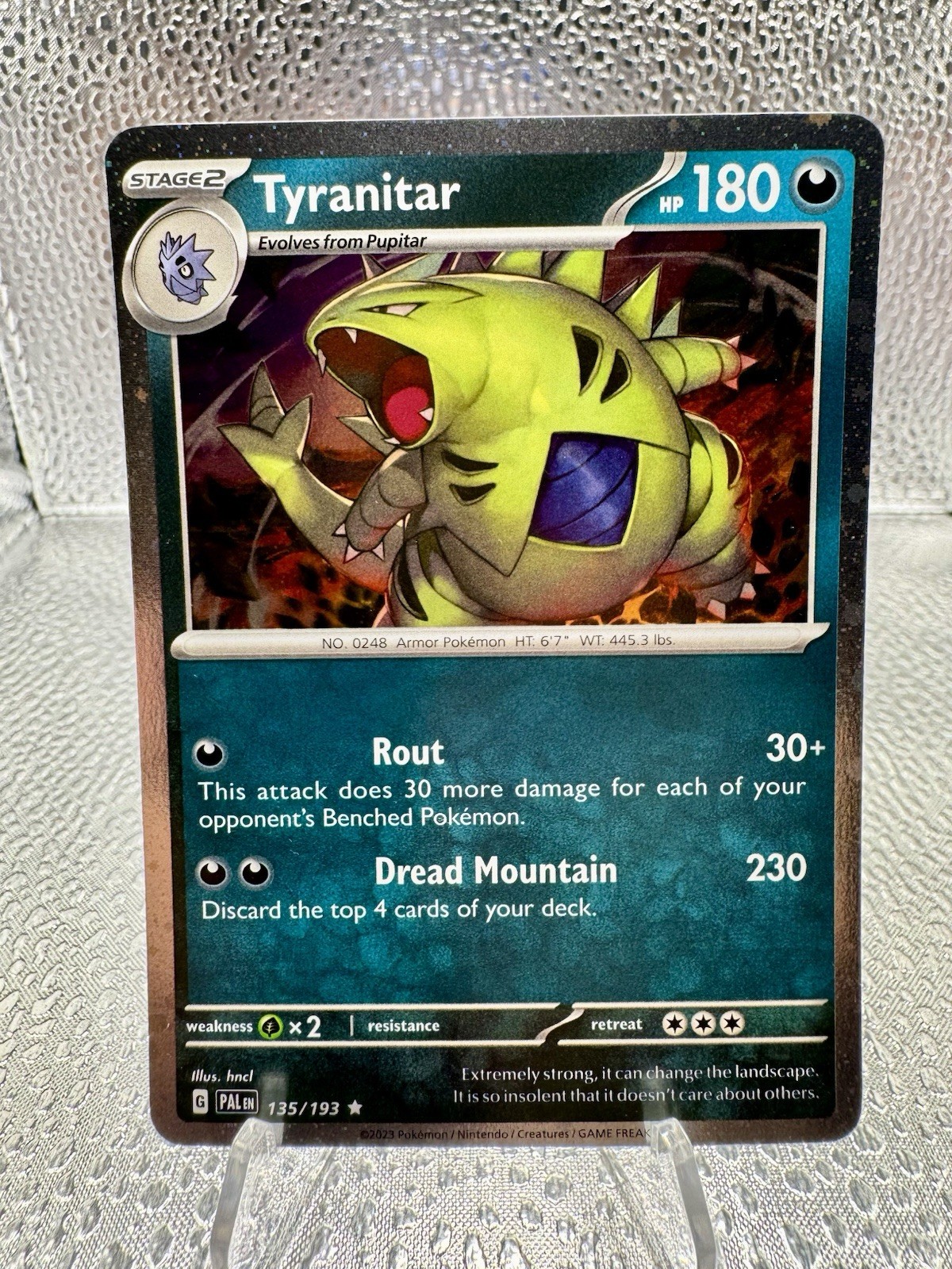 Tyranitar - (Cosmo Foil) 135/193 Miscellaneous Cards & Products Holo