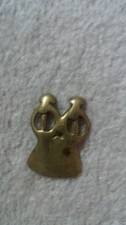 A NICE SENUFO BRONZE  PENDANT, african, tribal, lobi