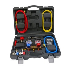 Refriegration Gauges Charging Set Diagnostic Gauge for Car A/C System
