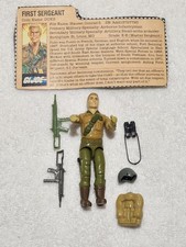 Hasbro ARAH 1983 GI Joe Duke First Sergeant Action Figure. COMPLETE