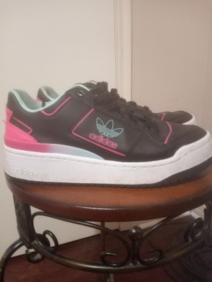 Adidas Forum Bold Black Womens GY4667 Tennis Shoes Sneakers Sz 10