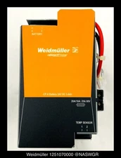Weidmüller 1251070000 CP A Battery - 24vDC, 3.4Ah - Unused