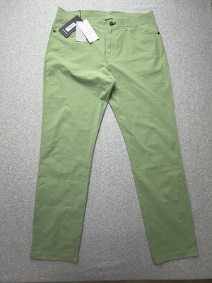 Public Rec Workday Pant 2.0 Mens 36x34 Clover Green Straight Leg Stretch NWT