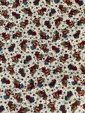 Peter Pan Fabrics Dainty Girls 1/2 Yd New