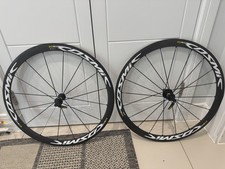 Mavic Cosmic Carbone 40 Elite Road Bike Wheelset. Used but very good condition.