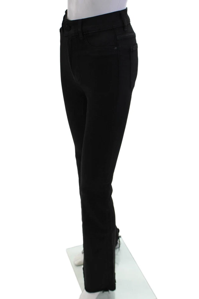 Pantalones de mezclilla para mujer DL1961 Bridget Bootcut negros talla 26 Foto 2 de 4