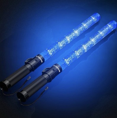 21'' Blue Traffic Signal Safety Baton 2 Pack Traffic Wand - A0261