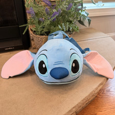 Disney Lilo Stitch Stitch Mini Plush Backpack Bag Blue Pink