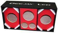 Deejay LED Two 6-in Woofers Plus Two Tweeters and O