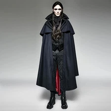 PUNK RAVE LESTAT CLOAK MANTEL VICTORIAN GOTHIC VAMPIRE Y-709 $220rt sz 3XL NWT