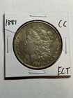 1881-CC Morgan Silver Dollar UNC Details Key Date