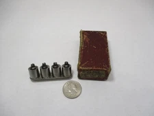 STARRETT # 494 Locating BUTTONS Button Set (4) .500" Diameter 494C 494-C Pins LN