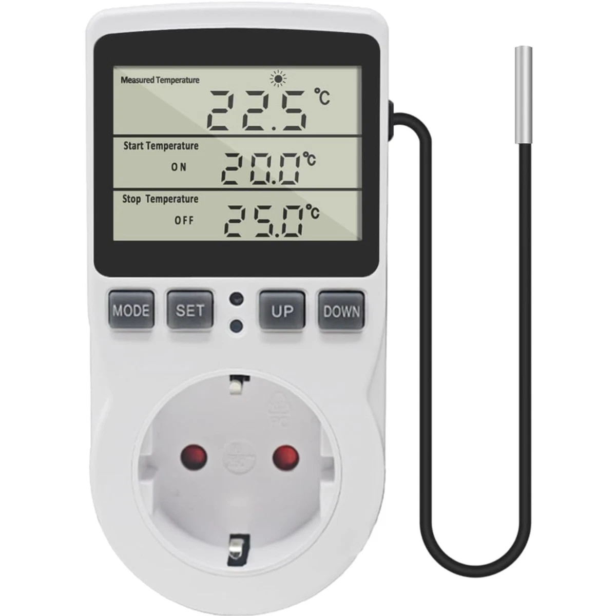 Keenso AC 220V 5A Multifunction Digital Temperature Controller Keenso AC 220V 5A Multifunction Digital Temperature Controller