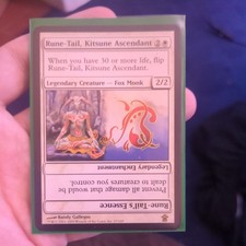 Saviors of Kamigawa  MTG  1  Rune-Tail, Kitsune Ascendant  Magic