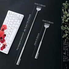 Stainless Steel Back Scratcher Extendable Telescopic Itch Relief Massager Tool