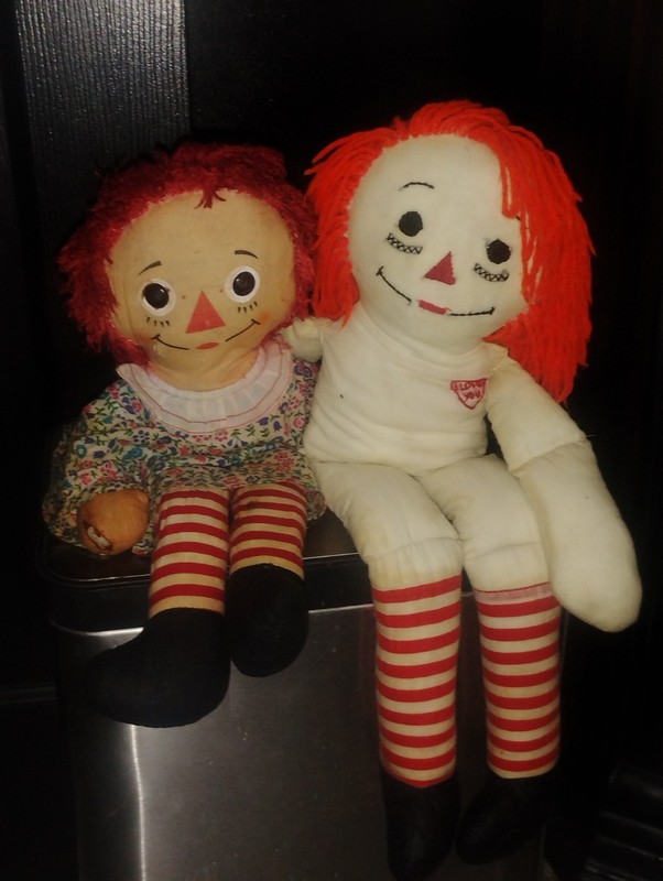 Very Rare Vintage Raggedy Ann Dolls