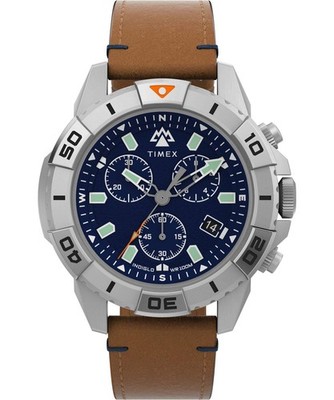 EXPEDITION NORTH Blue / Vegan Leather | Blue Dial Wristwatch TW2W16300