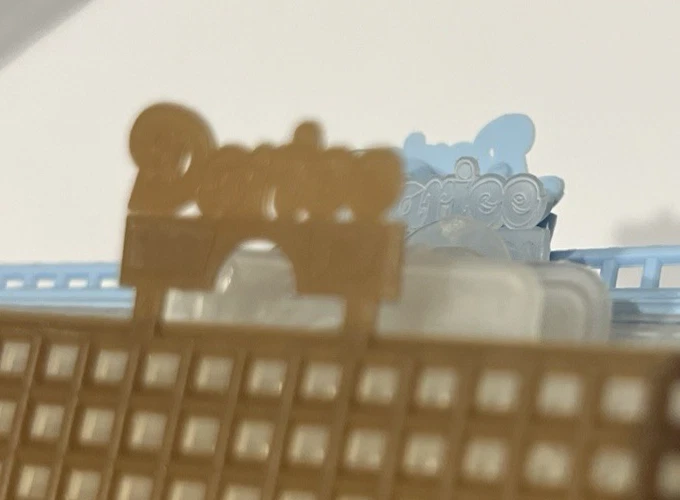 Lote de 24 Hojas de Lona de Plástico Malla, 10.5x13.5 19 Blanco, 4 Azul, 1 Marrón Foto 4 de 4