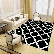 Large Modern North EU Floor Mats Anti-Slip Guestroom Rugs Home Decorative Carpet