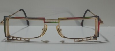 CASANOVA LC4SQUARE SPECS RAINBOW COLORED Frames Only No Lenses 