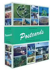 Lighthouse Small Postcard Album 50 Clear Pages For 200 Travel Photos PVC Free 