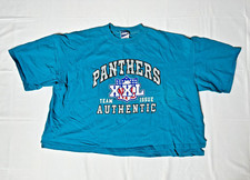 VTG Carolina Panthers NFL Football 1990s Sports Single Stitch T-Shirt XXL - USA