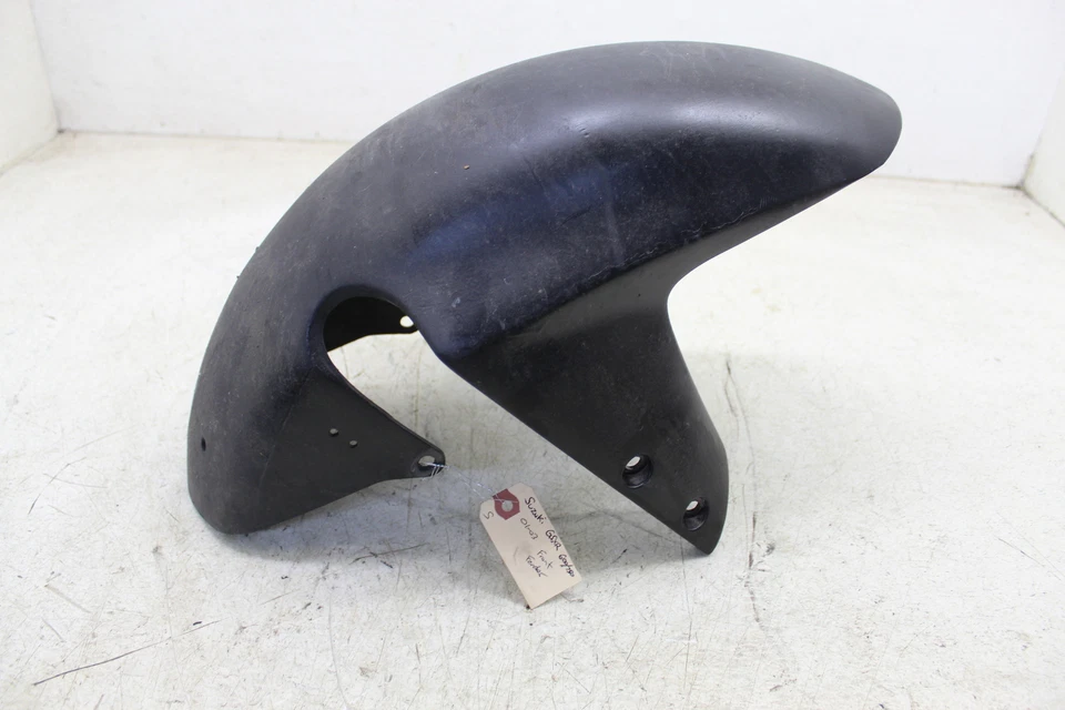 2001 SUZUKI GSXR600 GSXR750 BLACK FRONT OEM PLASTIC FRONT WHEEL FENDER COWL FAIR - Image 2 of 4