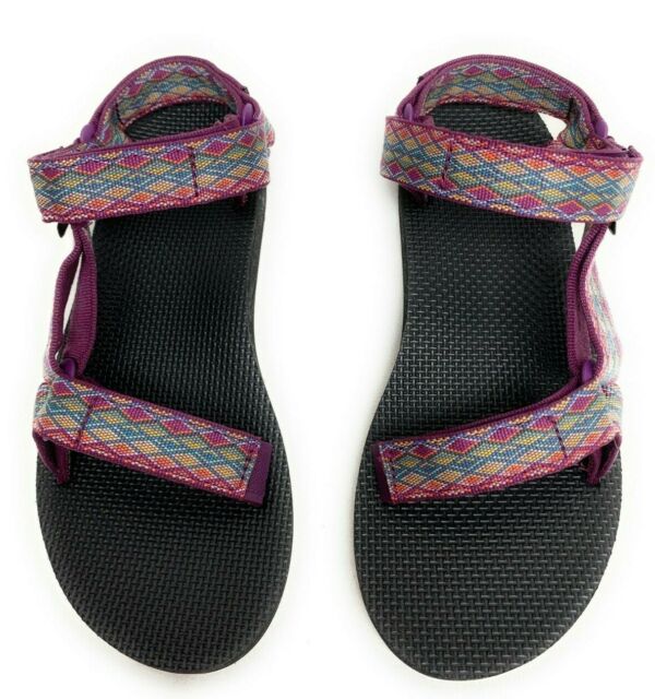 Dva stupnja špilja tekući  Teva Womens Sandals Original Universal Miramar Fade Dark Purple Multi Size  7 for sale online | eBay