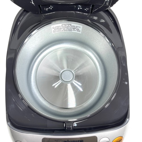 DAMAGED, MACHINE ONLY Zojirushi Micom NS-TSC10 Rice Cooker - Stainless Brown - Bild 10 von 11