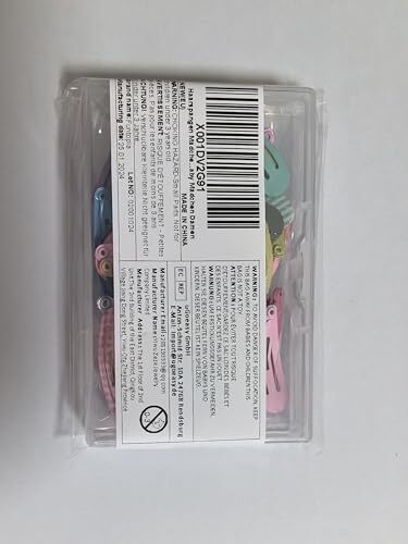 Kleinkind Haarspangen 80 Stck. 1,2 Zoll 3 cm Niedlich Mini Druckknopf Haarspangen für Baby Mädchen... - Bild 9 von 12