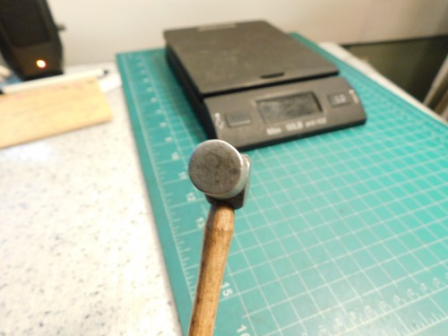 Vintage Marke Heller USA. 2 Unzen SELTENER spitzer Kugelhammer - Bild 3 von 16