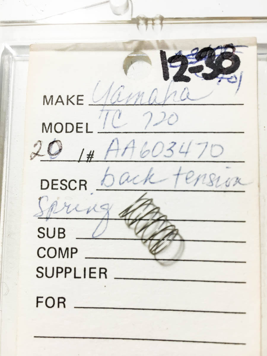 Yamaha TC-720 vintage audio equipment - eBay listing photo 1