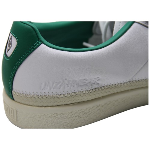 PUMA Basket Trim Borussia Mönchengladbach Sneaker sportive Herren Echtleder 45 - Picture 2 of 11