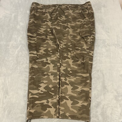 Nobo No Boundaries Camo Cargo Pants Mens 36x29 Drawstring Work Military  Surplus