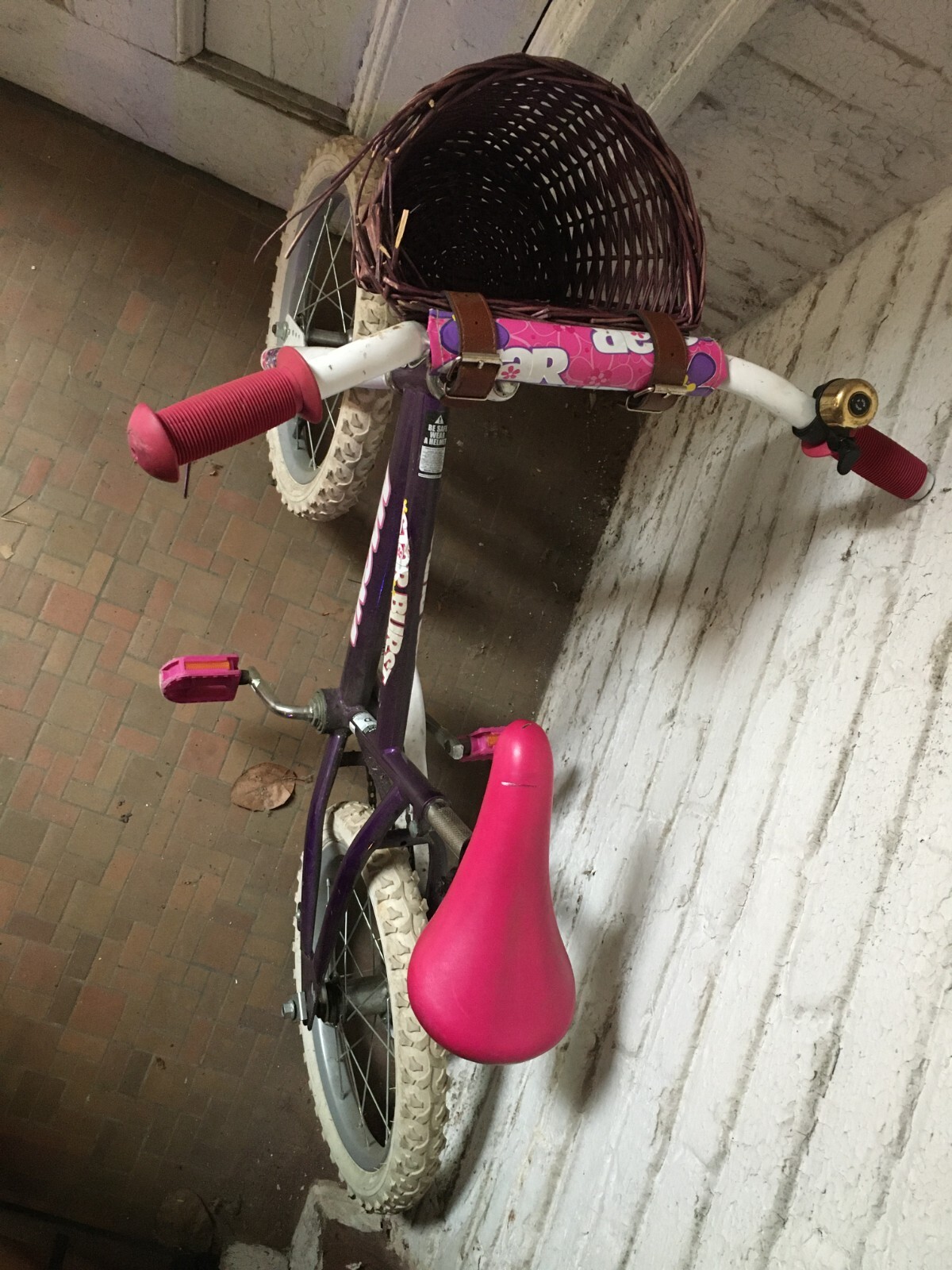 Kid's Bike: Magna Star Burst, 16", purple, good condition, f