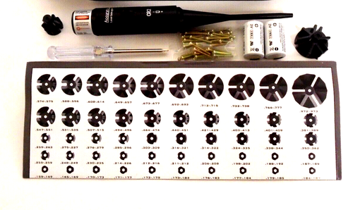 MCREHOTZ Professional Red Laser Bore Sighting Kit with 50 Adapters Free Shipping - Picture 4 of 6
