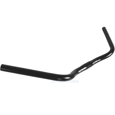 ERGOTEC LENKER 590mm 25,4mm 35mm RISER BAR 47° TREKKING CITY BIKE STADT FAHRRAD