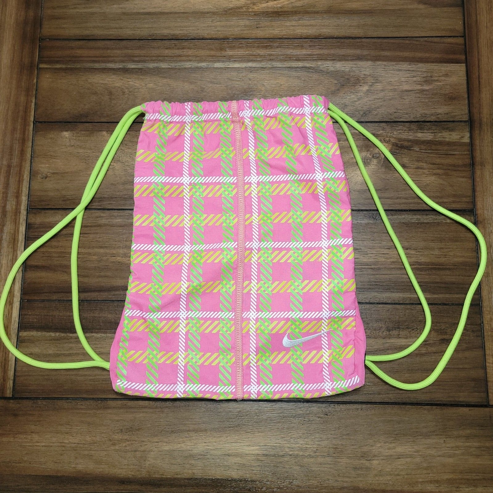 Nike Pink Drawstring Backpack - image 1