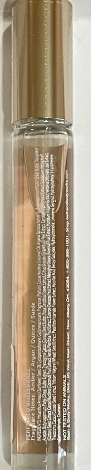 Bath & Body Works 琥珀和坚果香水油。 23 液量盎司 7 毫升滚珠新品   — 第 2/2 张图片