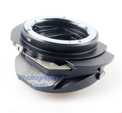 Tilt Shift T&S Lens Mount Adapter for Olympus OM Lens to for Sony