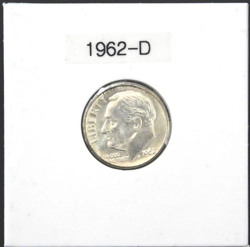 1962-D Roosevelt Dime Brilliant Uncirculated