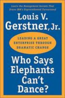 Who Says Elephants Can't Dance - 0060523808, paperback, Louis V Gerstner