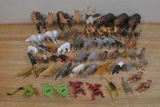 (55) Safari LTD Animal Figures 5.5" to 2" in Size