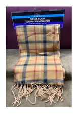 UNISEX SO SOFT AND WITH SOFT COLORS FLEECE SCARF SIZE 9.5 X 59 INCHES