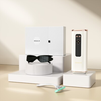 UVP 250£ Megelin IPL Laser Haarentfernung Saphir Eis Gerät Geschenk Weihnachten Frauen