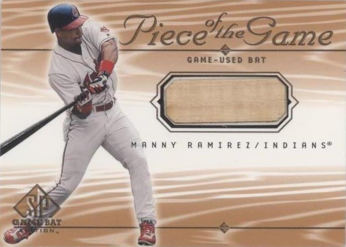2001 SP Game Bat Edition - Manny Ramirez #MR - 1 of 1