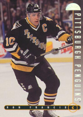 1995-96 Leaf #45 RON FRANCIS - Pittsburgh Penguins