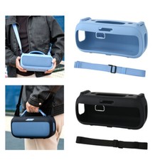 Silicone Case Protection Cover w/ shoulder Strap for Bose SoundLink Max Speaker