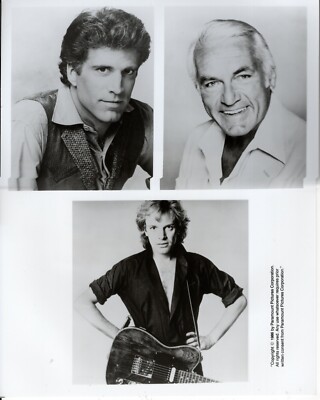 Ted Danson Ted Knight Peter Frampton 8x10 original photo #B1613