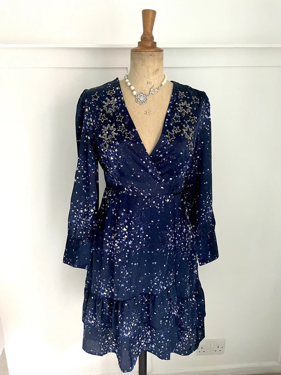 Monsoon satin dress 2025